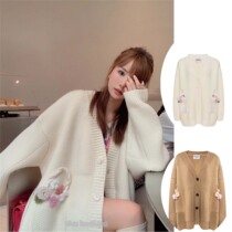 Eimismosol Sheena Cheng Xiao-Yang transcended Song Zor Zhao Yaokes hand-woven flower basket pocket outline-shaped cardio-hoodie