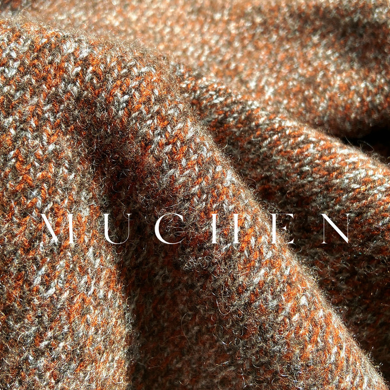 Consinee 100% Pure Cashmere Sweater for Women, 5-Gauge 3-Ply Thick Floral Yarn, Stacked Collar, Loose Fit, High-End Knit Sweater
