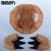 Beon B-110b motorcycle electric vehicle helmet lined with crown and ear protection