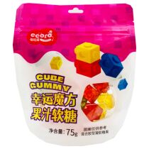 Pleasant Diamonds Soft Sugar 75g Cube juice Soft Sugar Casual Gel soft Sugar Candy Small snacks Lindy Special Price