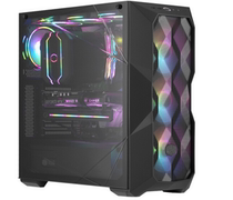 Cool to revered (CoolerMaster) TD500 MESH black version of the tower chassis standard type ATX motherboard