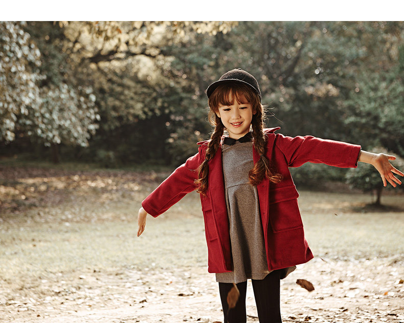 Manteau pour fille SEVEN SOLO en mélange - Ref 2162399 Image 22