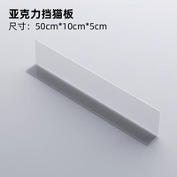 Прозрачная модель, длина 50, ширина 5см.