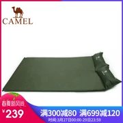 Lạc đà ngoài trời với gối đôi đệm tự động bơm hơi Mùa xuân du lịch cắm trại đôi ẩm ướt lều ngủ pad - Thảm chống ẩm / Mat / Gối