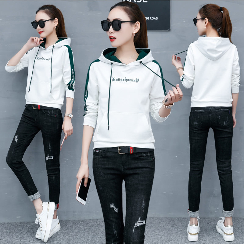 Sweatshirt femme - Ref 3215309 Image 4