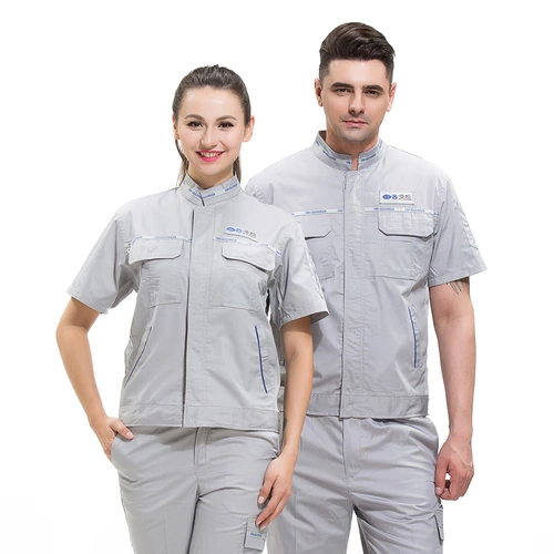 Faw -Volkswagen Short -Sleeved Works Set Mension Forment Factory 4S Магазин Ремонт автомобилей летние работники настройка услуг по страхованию труда