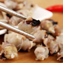 New goods Cuttlefish mouth dried East China Sea specialty eye fish mouth seafood dried aquatic products light dry 500g snack cold dish