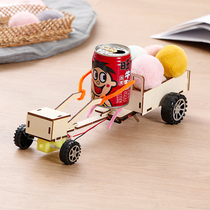 Walking tractor technology to make small inventions handmade diy materials childrens creative science experiment toys