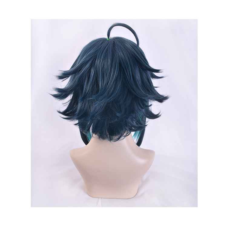 Game Genshin Impact Xiao Cosplay Wigs Men's Cool Short Hair Hairpieces ...