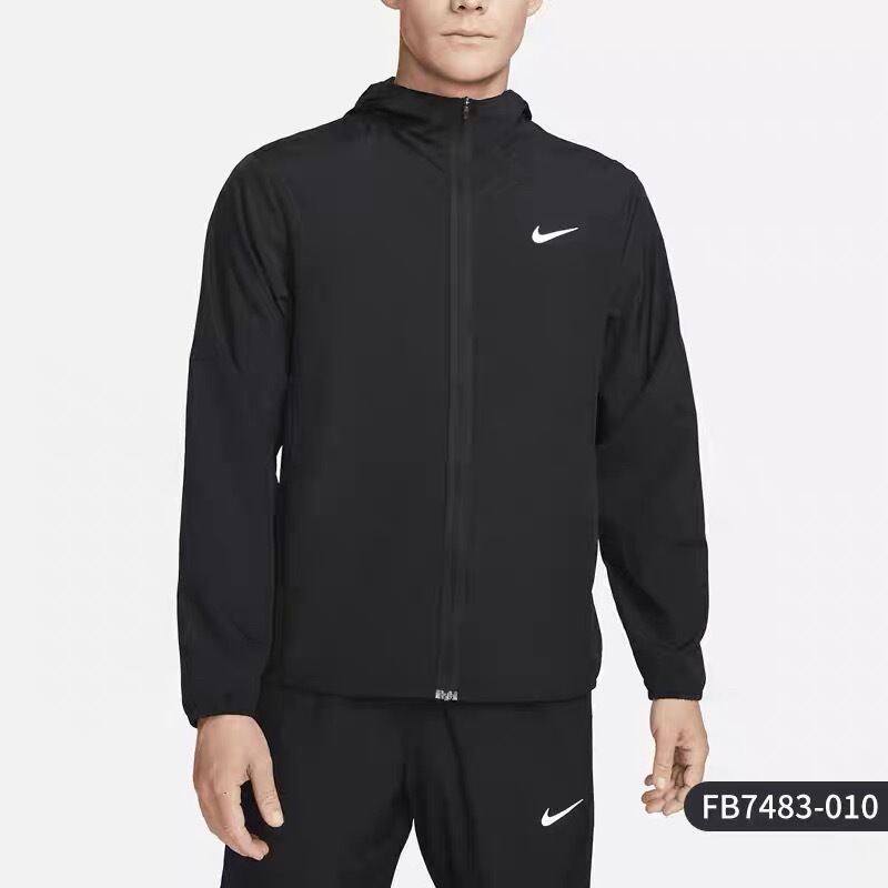Nike/Nike Genuine Fashionable Casual Quick-Drying Men's Loose Breathable Sports Jacket Fb7483-010