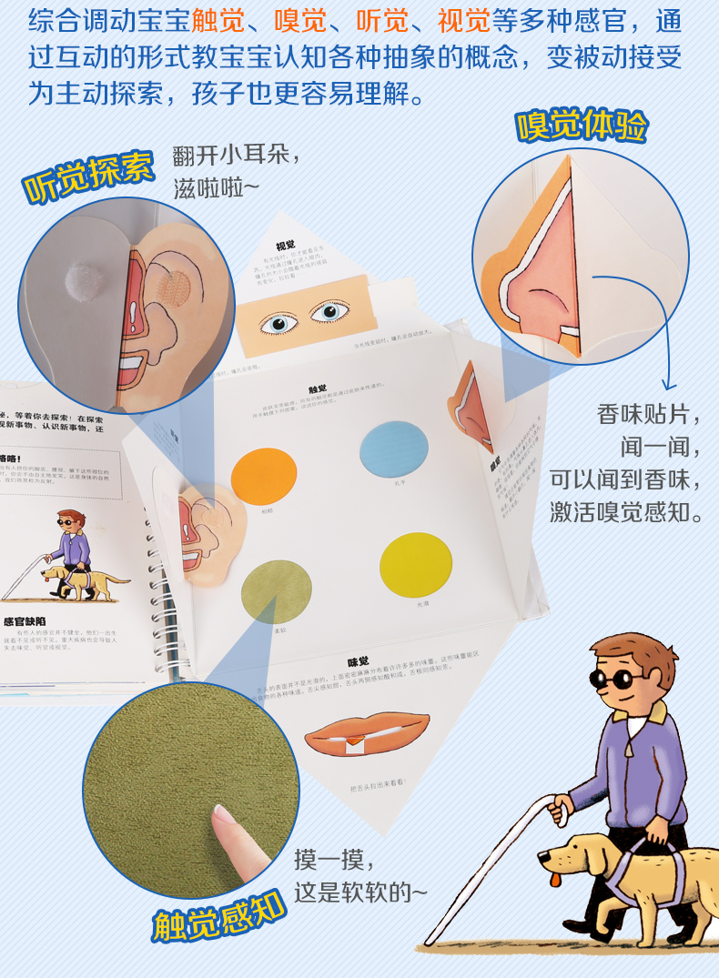 法国引进《我们的身体》儿童3D立体翻翻书 生理启蒙百科 图6