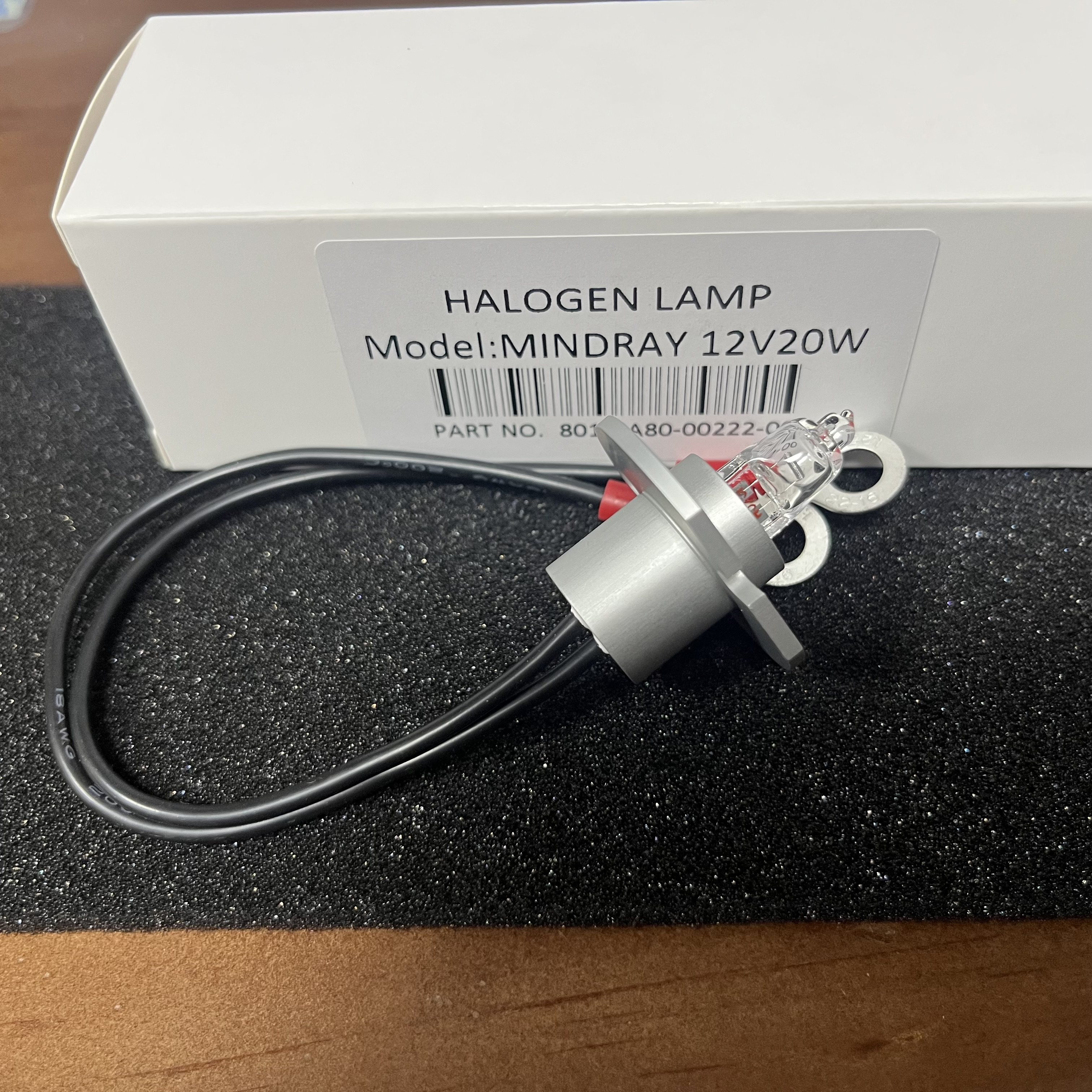 迈瑞生化仪光源灯泡BS-820/BS-390/420/BS-1800 带线12V20W