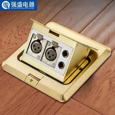 Bomb-type ground socket microphone Cannon microphone ground plug Cannon 6 35 Kalong mother ground plug microphone ground plug