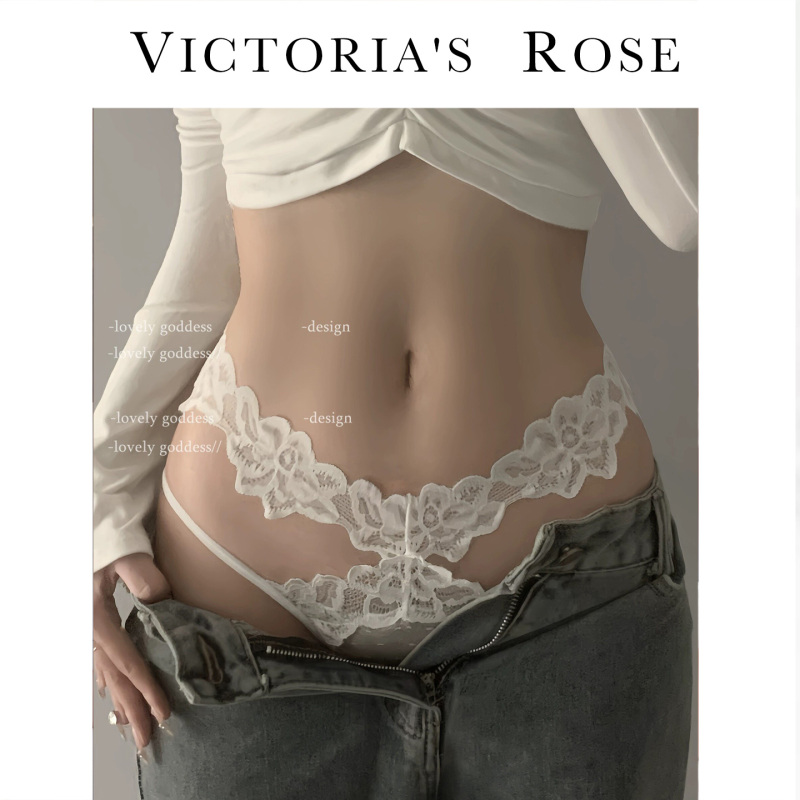 Victoria High-Waisted Sexy Panties for Women, Three-Point Thong, Seductive and Alluring Lingerie for Women, Suitable for Going Out