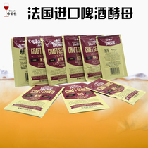Diboshi home brewed beer yeast powder edible M series French imported yeast wine raw materials