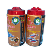 {Fake one penalty ten} Shenyang bright red guppy fish feed light fish feed 90g a box