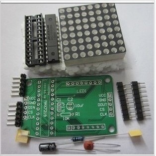 DIY 套件 MAX7219 点阵模块 显示模块 模块 单片机控制模块