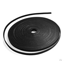 2GT-6mm opening with rubber open belt timing belt 3D printer drive belt GT2