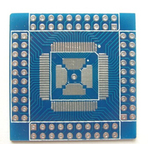 QFN QFP TQFP LQFP 16-80 foot adapter DIP double-sided adapter board