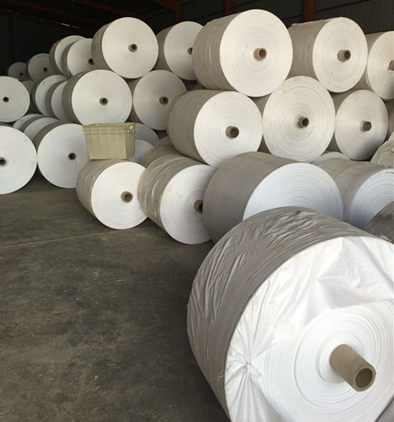 Woven bag white thickened roll cloth packing bag snakeskin bag wholesale winding belt 30 cm 45 cm