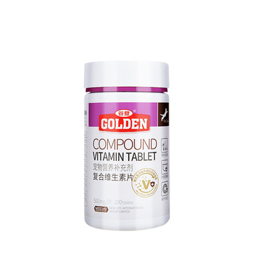 谷登猫用复合维生素b200片/瓶