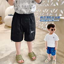 Cool Sensation Speed Dry Boy Shorts 2021 Summer light Article Child Tide Sports 50% Pants Children Handsome Pants