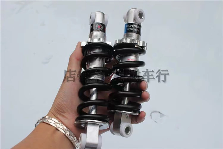 49CC xe thể thao nhỏ xe máy mini phụ kiện xe đạp bình thường phía sau giảm xóc sau nhôm giảm xóc lò xo - Xe máy Bumpers