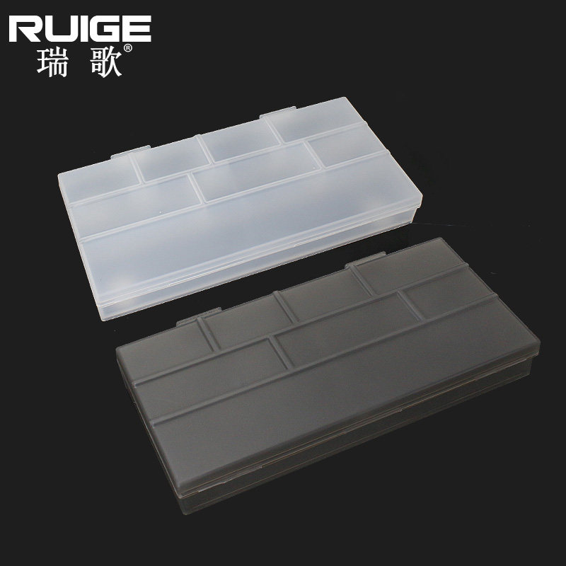 Beauty salon box hair card storage box plastic storage box accessories clip jewelry headwear evening makeup Hair Box