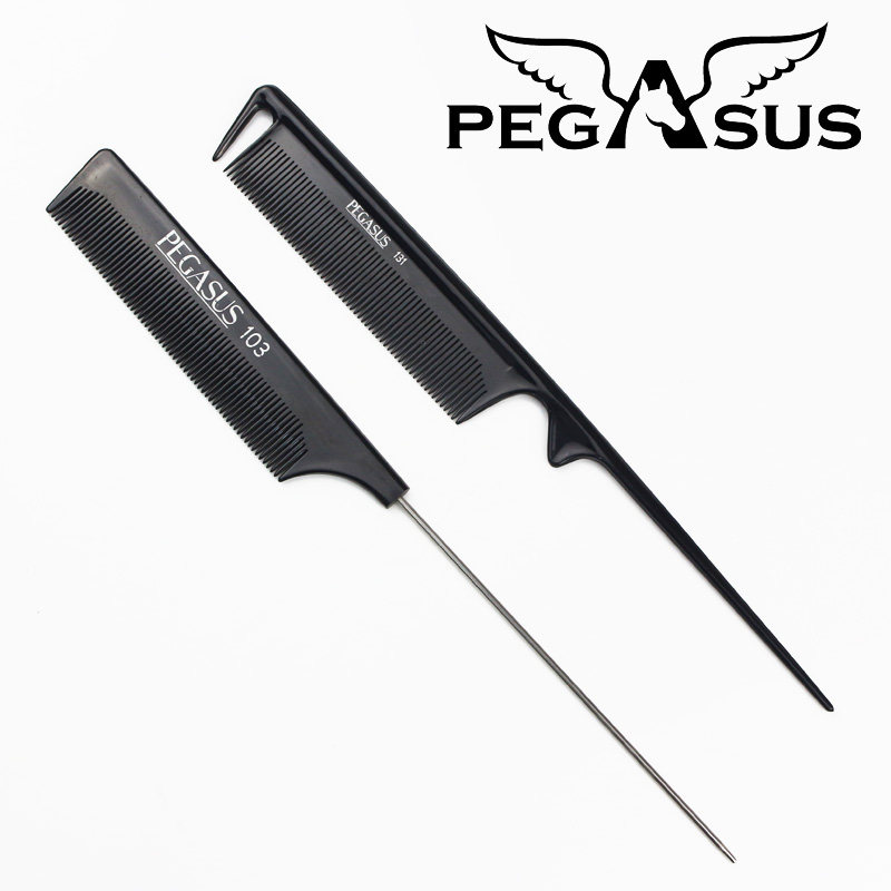 Расчёска 意大利进口pegasus飞马尖尾梳子 美发专业防静电烫染梳 分区梳子