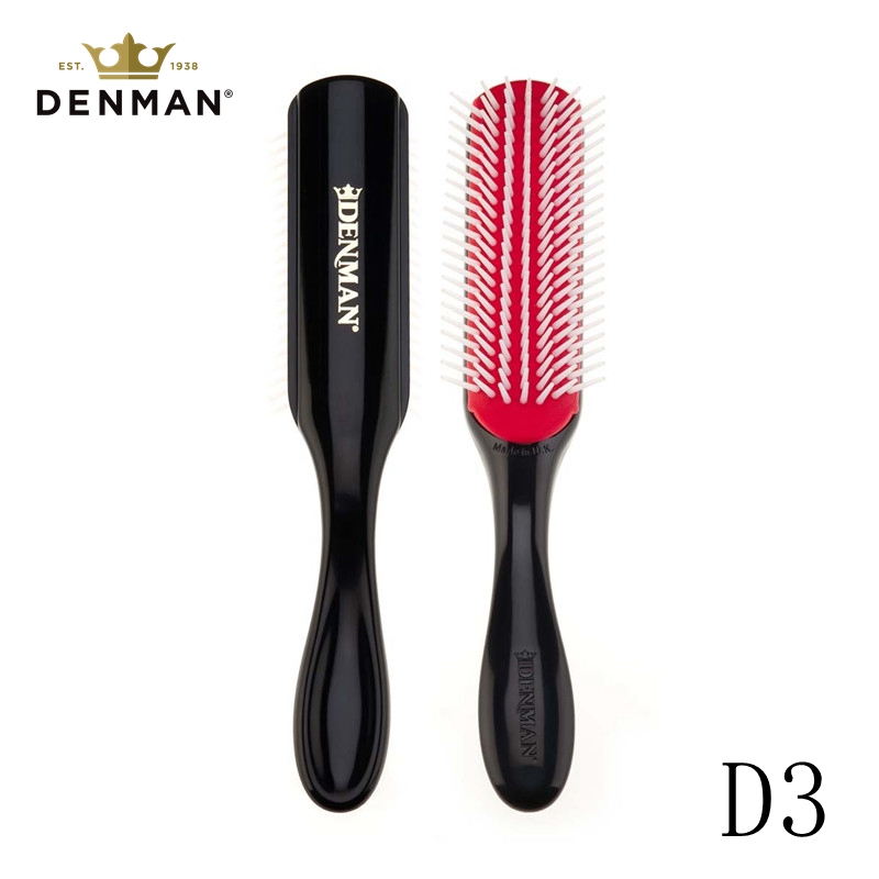 British DENMAN classic D3 7 row comb hair specialist anti - static male and female fluffy shape sand declaration special