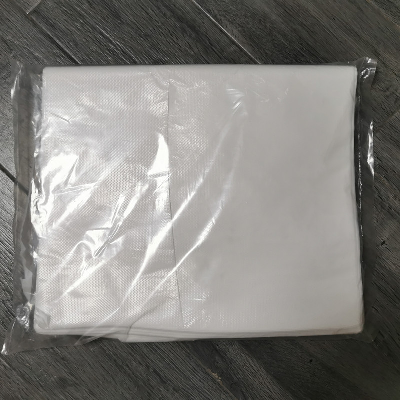 Hairway specializes in disposable stamping shawl thin film plastic transparent hair shop stamping cloth ME0006