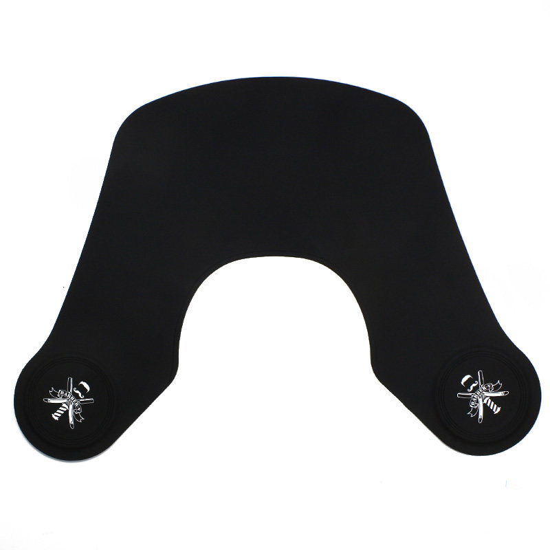 Аксессуары для волос vic+美发不粘肩垫美发烫发和染色披肩加大理发硅胶围巾，防止断发