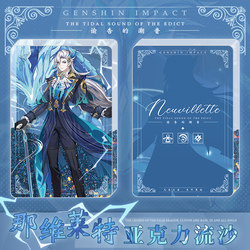 Genshin Impact Navilet Animation Game Qiyuan Quicksand Mahjong Two-dimensional Birthday Gift Ornaments {Fan Peripherals}