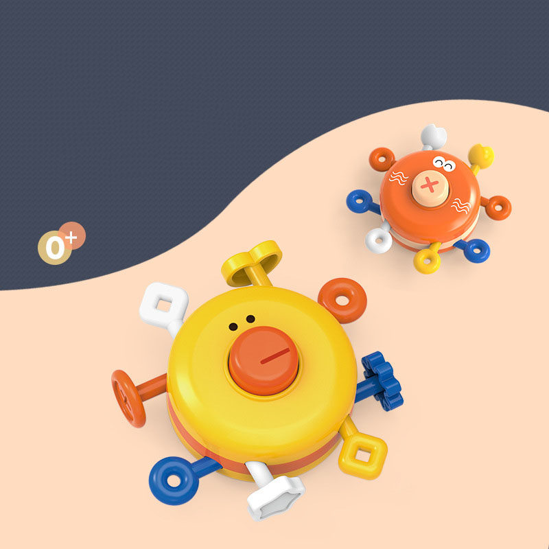 Baby Fingers Pushback Hand Grip Exercise Board Can Press Bites Baby Fingers Push-and-pull Feel Integrated Training Puzzle Toys