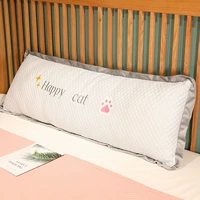 Модель серой кошки [одна сторона прохладного бобового боба, хрустальный бархат]