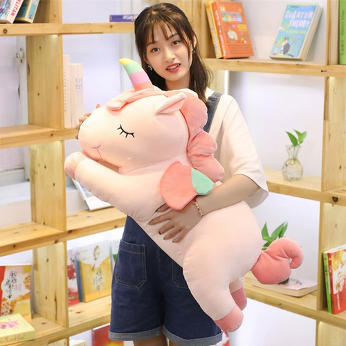 Милая плюшевая кукла, игрушка, подушка для сна, единорог, популярно в интернете, подарок на день рождения