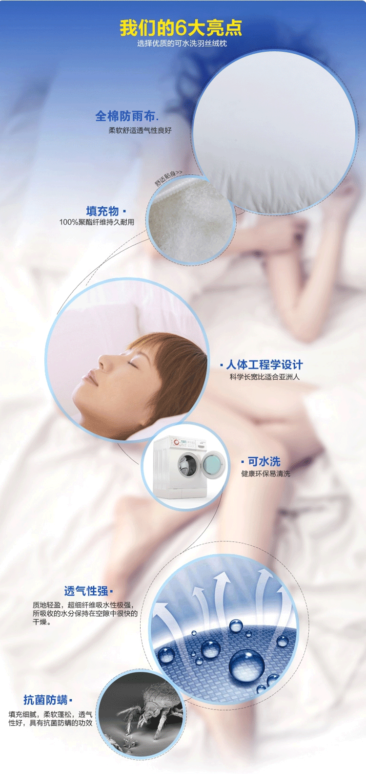Gối lông nhung gối cao hồi phục có thể được giặt gối chống trào ngược babymoov