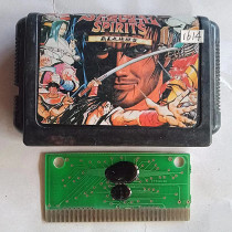 Second-hand Sega MD 16-bit game card old version integrated card core Bawangmaru hell transformation