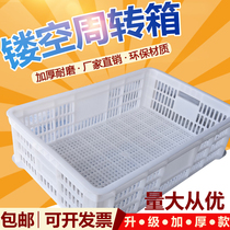 Duckling turnover box basket duckling box frame duckling hollow turnover box shallow plastic frame strawberry basket Egg white bar basket