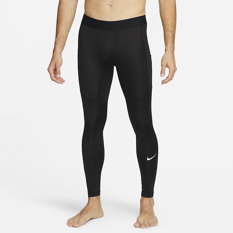 Nike Pro Men's Fitness Casual Running Training Breathable Tight Pants Fb7953-010-100