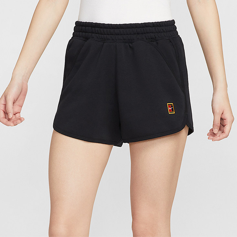 Nike Court Heritage Women's Summer Tennis Training Fleece Shorts Hj8991-010