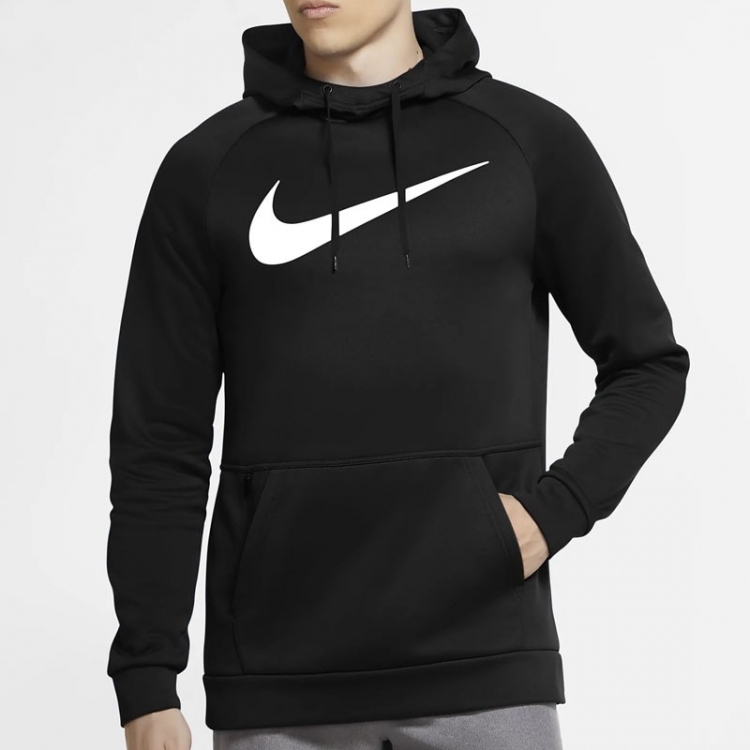 Nike Men's Hooded Fleece-Lined Warm Casual Pullover Loose Sweatshirt Cu6240-010-063-247