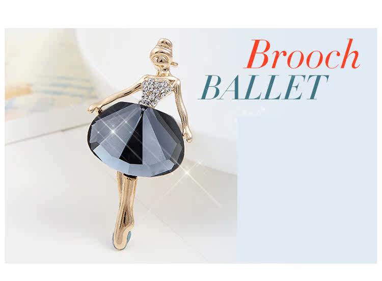 Broche femme TSFUL en cristal artificiel - Ref 1177128 Image 11