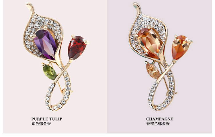 Broche femme TSFUL en plexiglas - Ref 1187837 Image 8