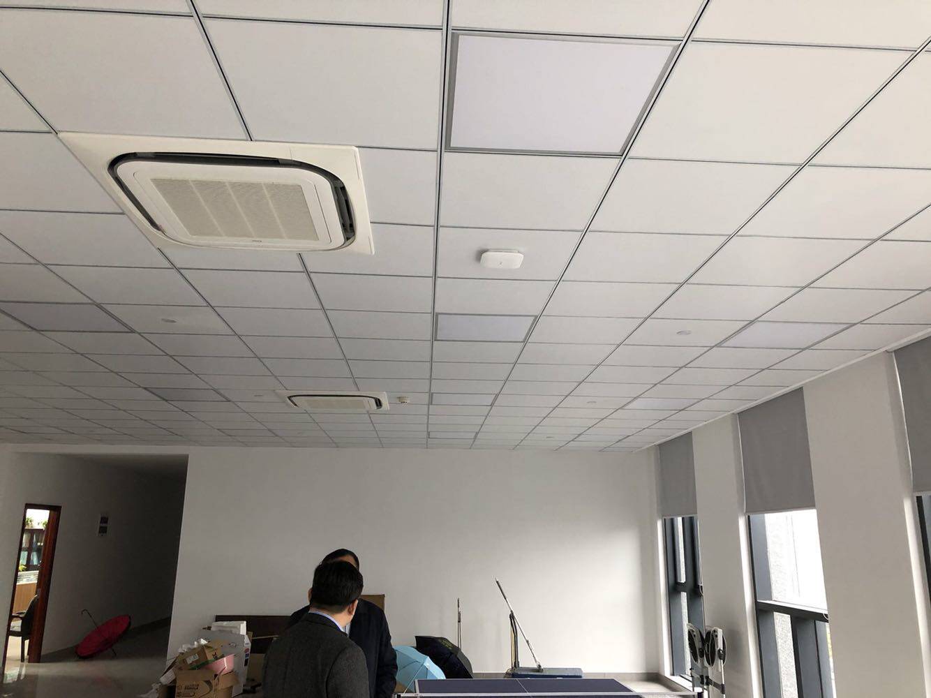 Hangzhou Plasterboard Suspended Ceiling Decoration Xiaoshan Yu Hang Light Steel Keel Suspended Ceiling Office Plasterboard Suspended Ceiling