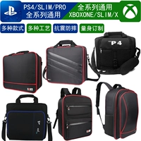 PS4 lưu trữ túi lưu trữ SLIM túi bảo vệ PS3 túi du lịch PRO túi lưu trữ di động VR túi du lịch ba lô - PS kết hợp cáp sạc micro usb