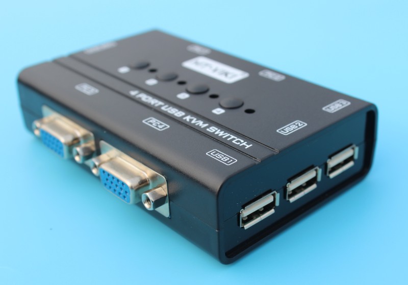 Clearance promotion MT-460KL KVM switch 4 port USB2 0 multi-computer switch with original line