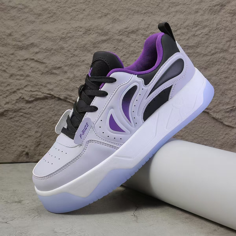 Authentic Feibu'Er New Champion Ultra-Supercritical Particle-Free Technology Sole, Explosive Wear-Resistant Men's and Women's Shuttlecock Shoes, Breathable