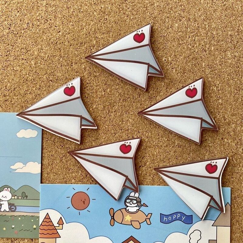 Colorful Airplane Push Pins for China Travel Felt Map Markers Cork Board Photo Decoration Push Pins Check-In Pins
