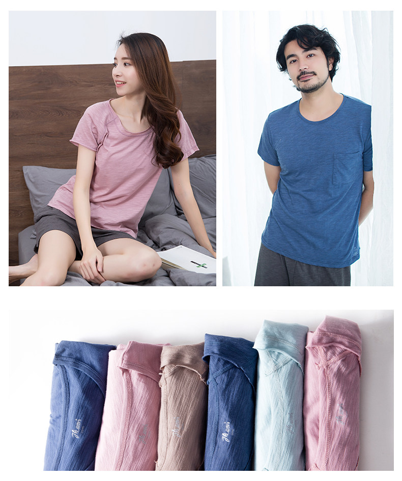 Pyjama mixte en Polyester Polyester  à manche courte - Ref 3005053 Image 13